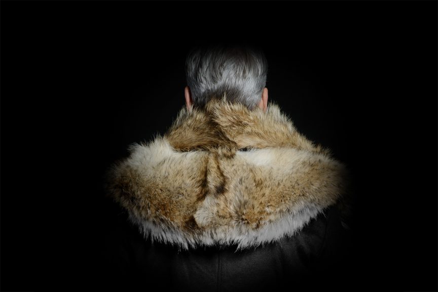 Casual jacket with Fur attached