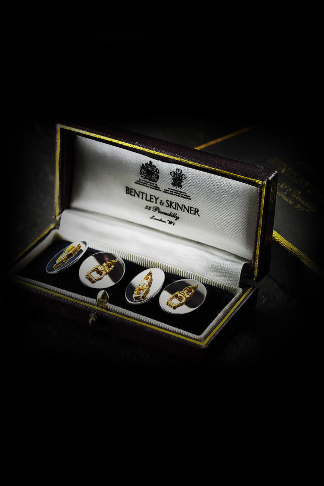 Gold and Silver Cufflinks